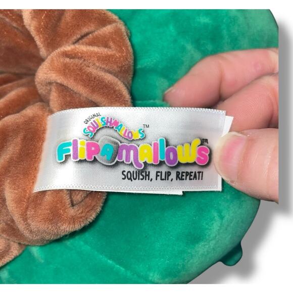 Squishmallows Plush Pillow Flip-a-mallows Frankenstein Werewolf Frankie Wade 9" - Picture 7 of 13